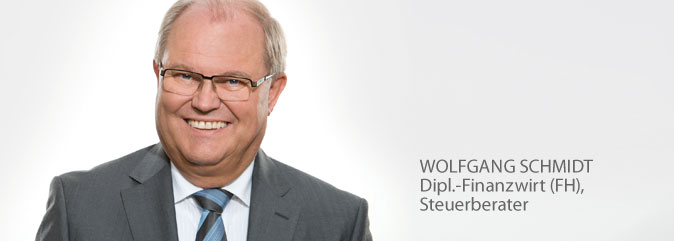 Wolfgang Schmidt - Dipl.-Finanzwirt (FH) - Steuerberater